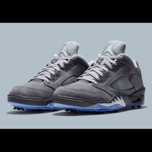 Nike Golf Jordan 5 Low Wolf Grey Size 8M